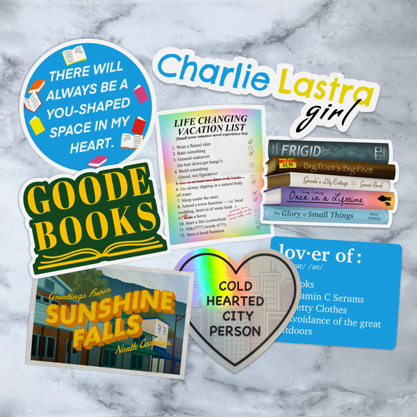 Book Lovers Sticker Collection