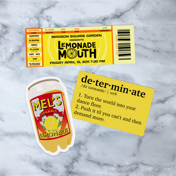 Lemonade Mouth Sticker Collection