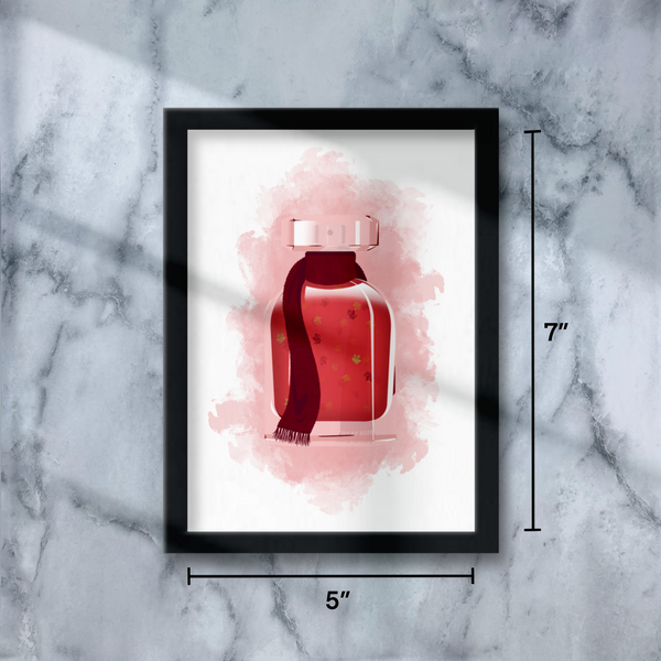 Red Perfume 5"x 7" Print