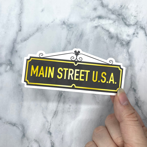 Main Street USA Sticker