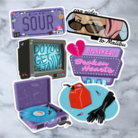 Sour Sticker Collection