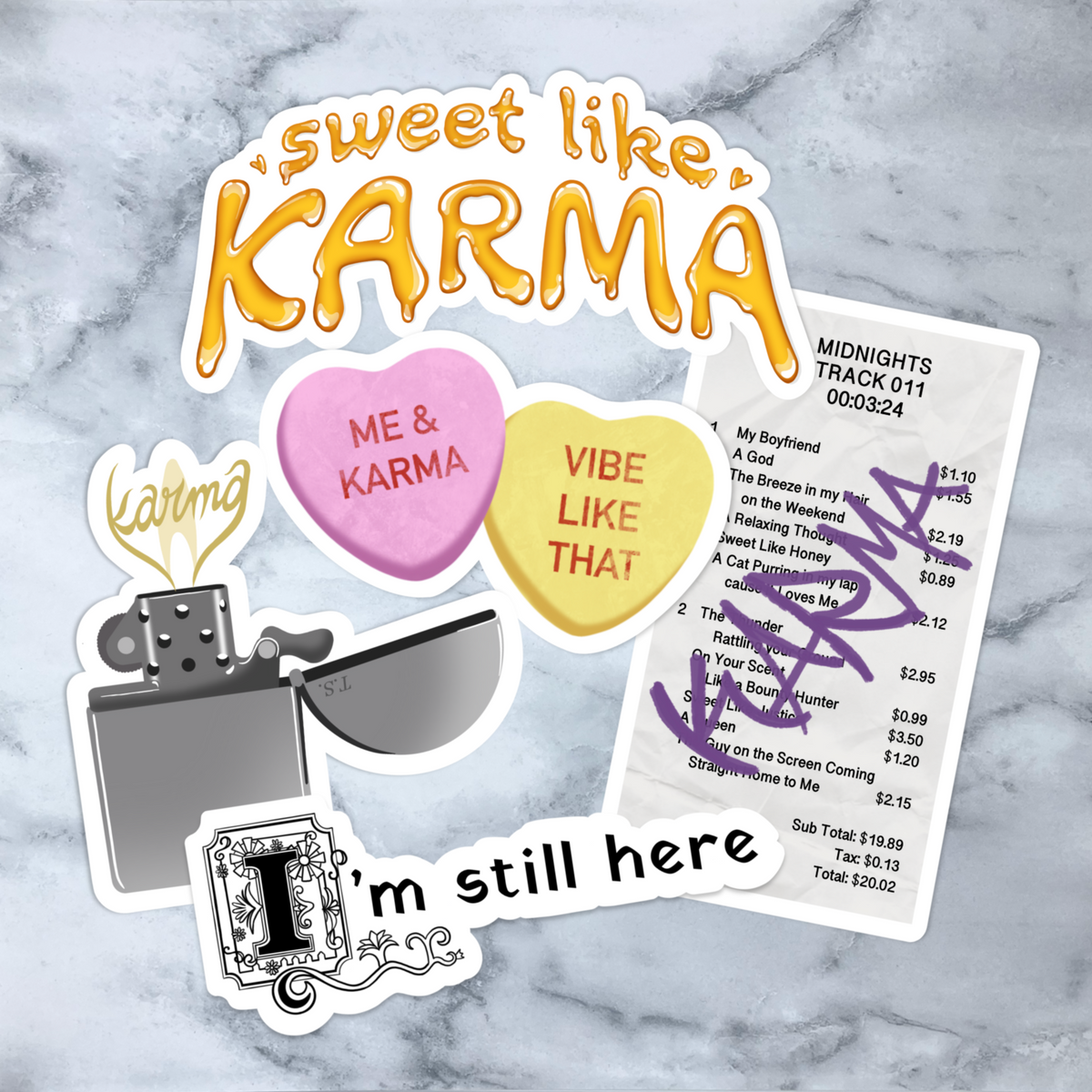 Karma Sticker Collection – Crafts by Tessa
