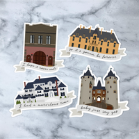 Taylor Landmarks Sticker Collection