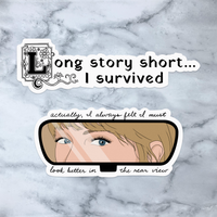 Long Story Short Stickers