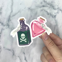 Poison & Love Potion Sticker