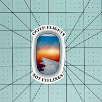 Catch Flights Sticker