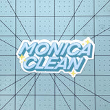 Monica Clean Sticker